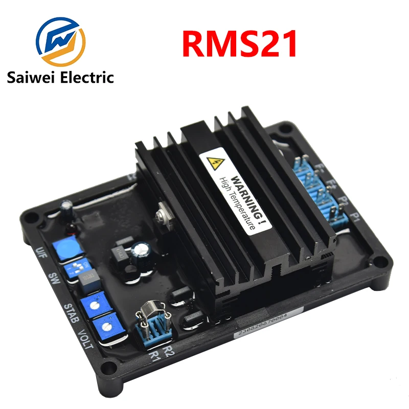 RMS21 AVR Excitation regulator board Diesel generator set Automatic Voltage regulator engine set stabilizer board AVR