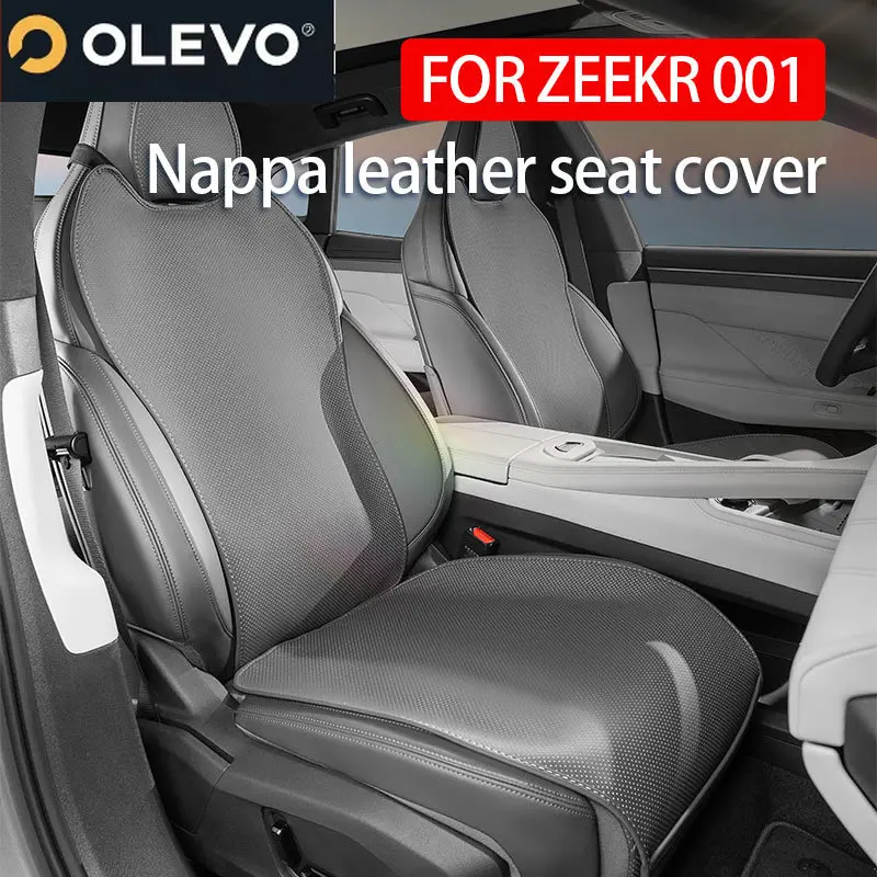 New For ZEEKR 001 2024 2025 2023 Leather seat cover seat cushion breathable Seat protection car interior accessories