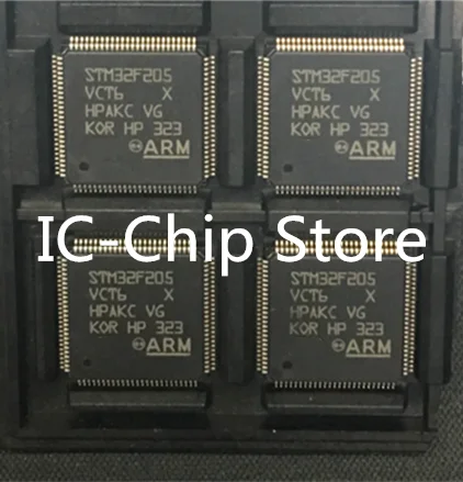 1 قطعة ~ 50 قطعة/الوحدة STM32F205VCT6 LQPF100 جديد الأصلي