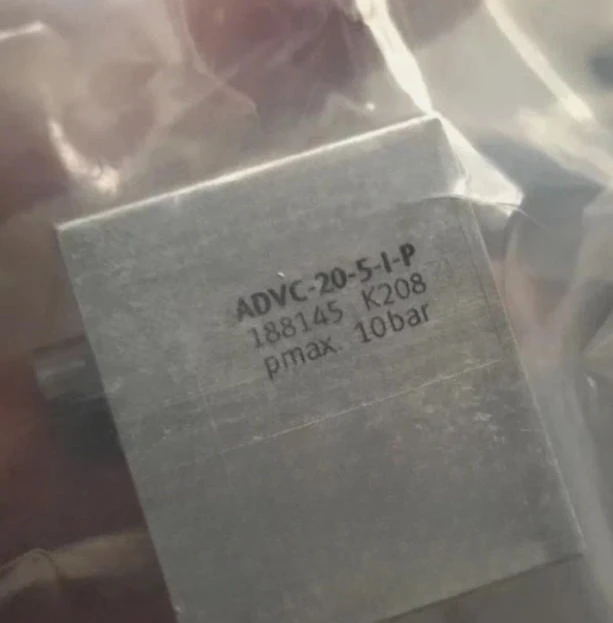 Brand New ADVC-20-5-I-P Short Stroke Cylinder 20Mm Hole 5Mm Stroke Expedited Shipping