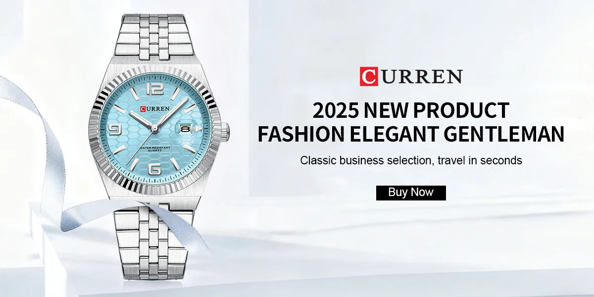 CURREN 8498 Quartz Men's Watch