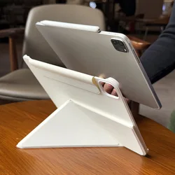 Slim Magnet Case For iPad Pro 11 12.9 13 M4 Fold Folio Cover iPad A16 11th 10th 10.9 Air 4 Air5 mini 6 7 Multi-Angle Stand funda