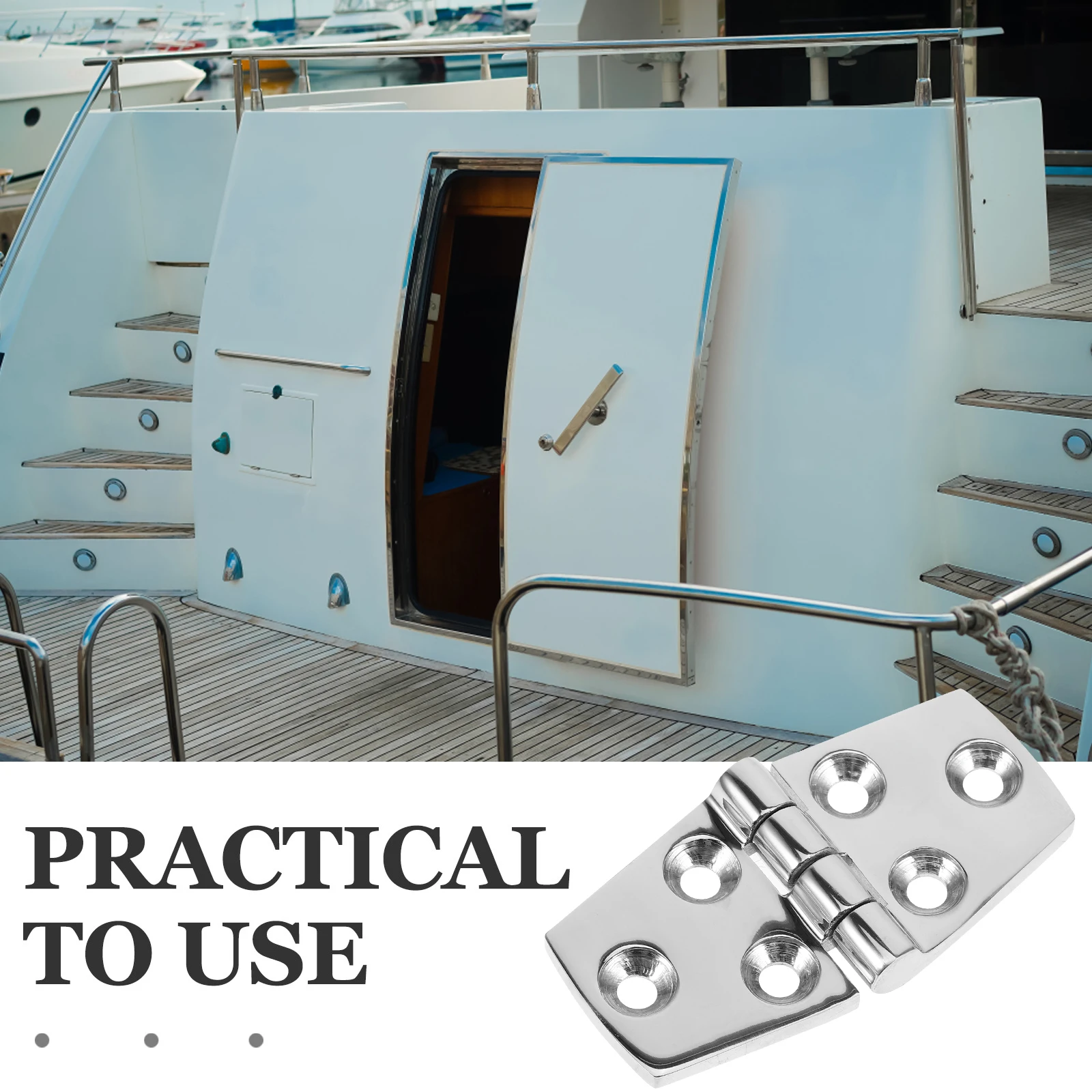 

Stainless Steel Hinge 316 Marine Grade Heavy Duty Rv Door Hinges Trailer Camper Accessories Boat Yacht Hardware