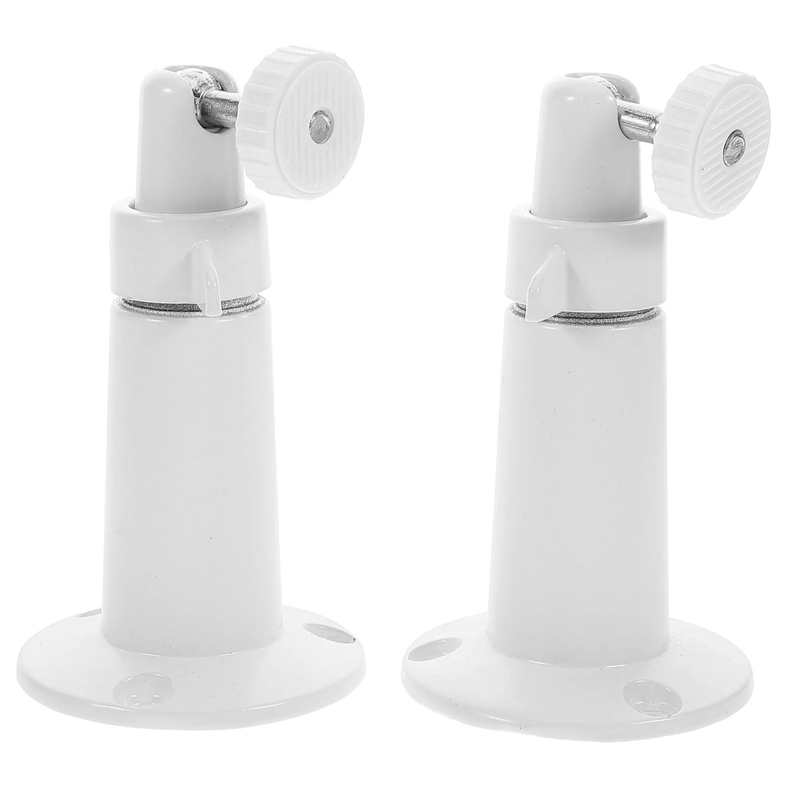 

2Pcs Security Camera Universal Adjustable Mount Bracket Wall Ceiling Holder Outdoor Indoor Metal Support Camera Metal Wall Mount