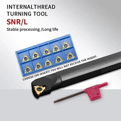 SNR0020R22 SNR0025S22 SNR0032T22 CNC Internal Thread Turning Tool rod 22IR N55/N60/3.5/5/6Pitch Inserts Lathe SNR Holder