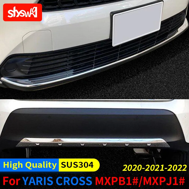 For TOYOTA 2022 YARIS CROSS MXP B1 MXP J1 # Front  Rear Bumper Lip Protector Splitter Spoiler Trim Cover Exterior Accessories