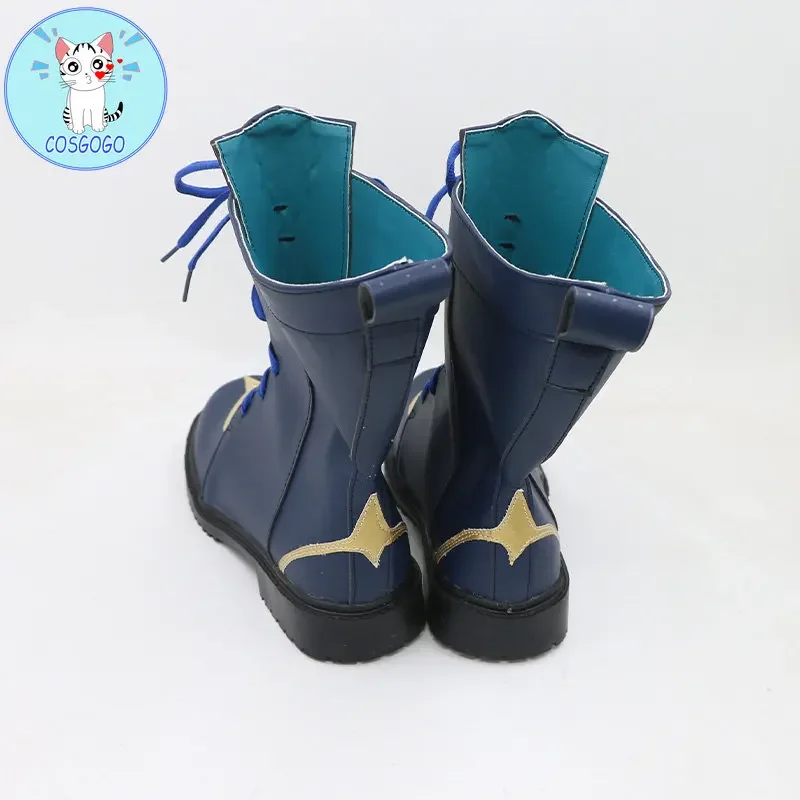 Vtuber NIJISANJI Hololive Enna Alouette Cosplay Shoes Boots for Costume Halloween Women Lolita Dress Anime Game Shoes