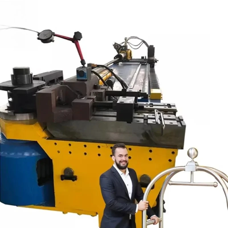 DW38CNC X 3A-2SV CNC Pipe Bending Machine With Push Bending