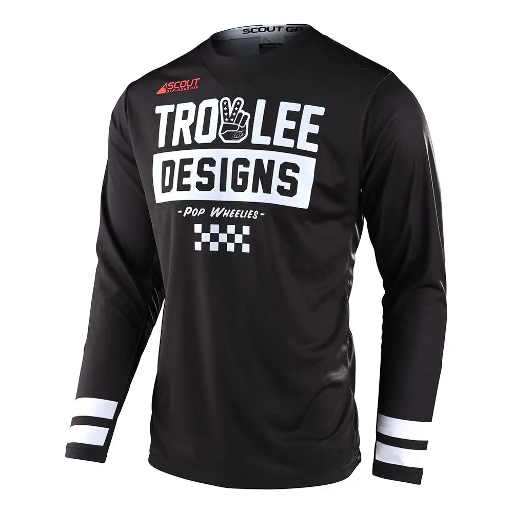 2024 Enduro T-shirt DH motocross downhill jersey BMX mountain bike shirt breathable quick-drying jersey can be customized