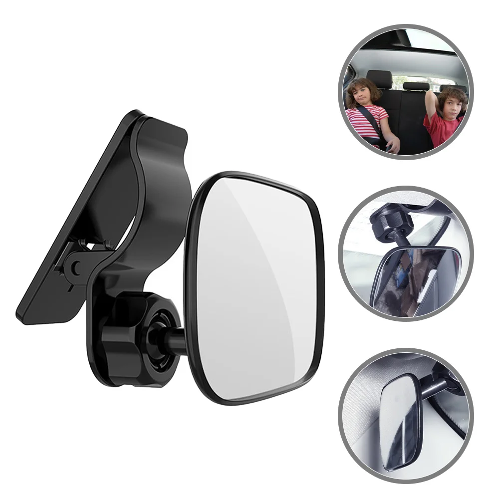 

Car Rearview Mirror Suction Cup Adjustable 360 Degree Rotatable Auto Rear Mirror Wide View for Safety Rear View Mirrors