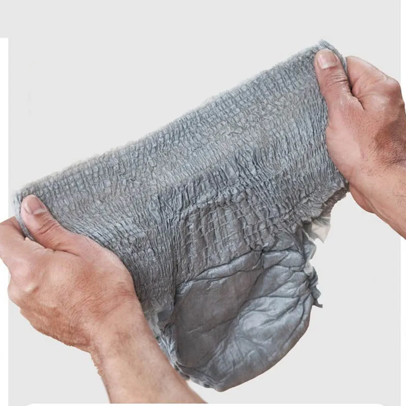 

2 упаковки взрослых подгузников-трусиков для мужчин, особо впитывающие, ежедневные, мягкие, комфортные, дышащие, одноразовые, 3 шт./упаковка