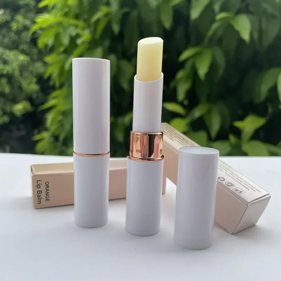 Bálsamo labial con extracto de planta, marca privada, humedad duradera, maquillaje hidratante nutritivo, logotipo personalizado, venta al por mayor, sin crueldad