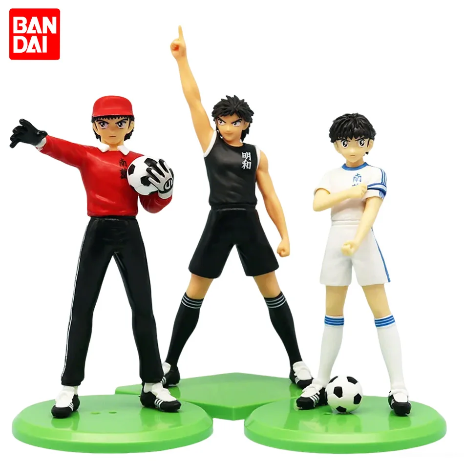 

18cm Captain Tsubasa Anime Figure Ozora Tsubasa Action Figures Hyuuga Kojirou/Wakabayashi Genzou Figurine Collection Model Toys