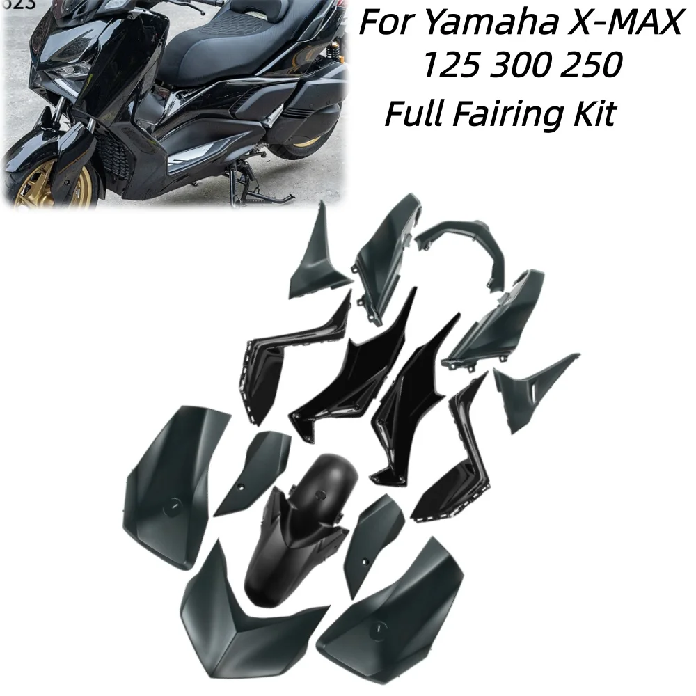 

For Yamaha X-MAX 125 Motorcycle Full Fairing Kit Panel for XMAX 250 300 223 2024 Bodywork Frame Guard Protector Wear Resistant