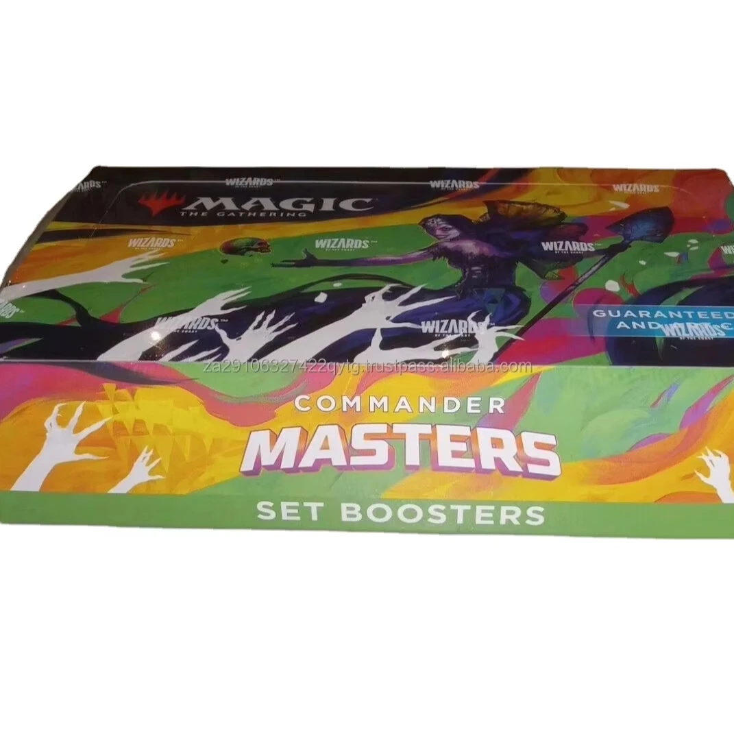 

Wholesale Original New Sales Genuine indoor Activities Commander Masters Set Booster Box - Magic: The Gathering