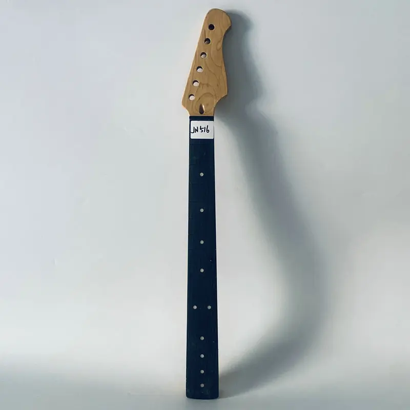 

JN516 Semi Finishing 6 String Electric Guitar Neck Tremolo Model Canadian Maple without Frets Right Hand for DIY Replace