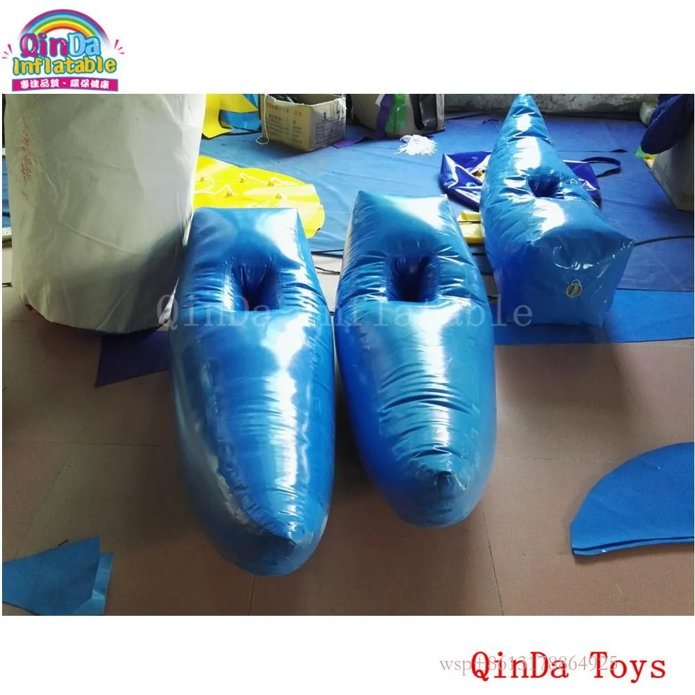 

Безвоздушный насос, 5 пар надувных прогулочных туфель длиной 1,5 м для игрушек для водных видов спорта, 1, м