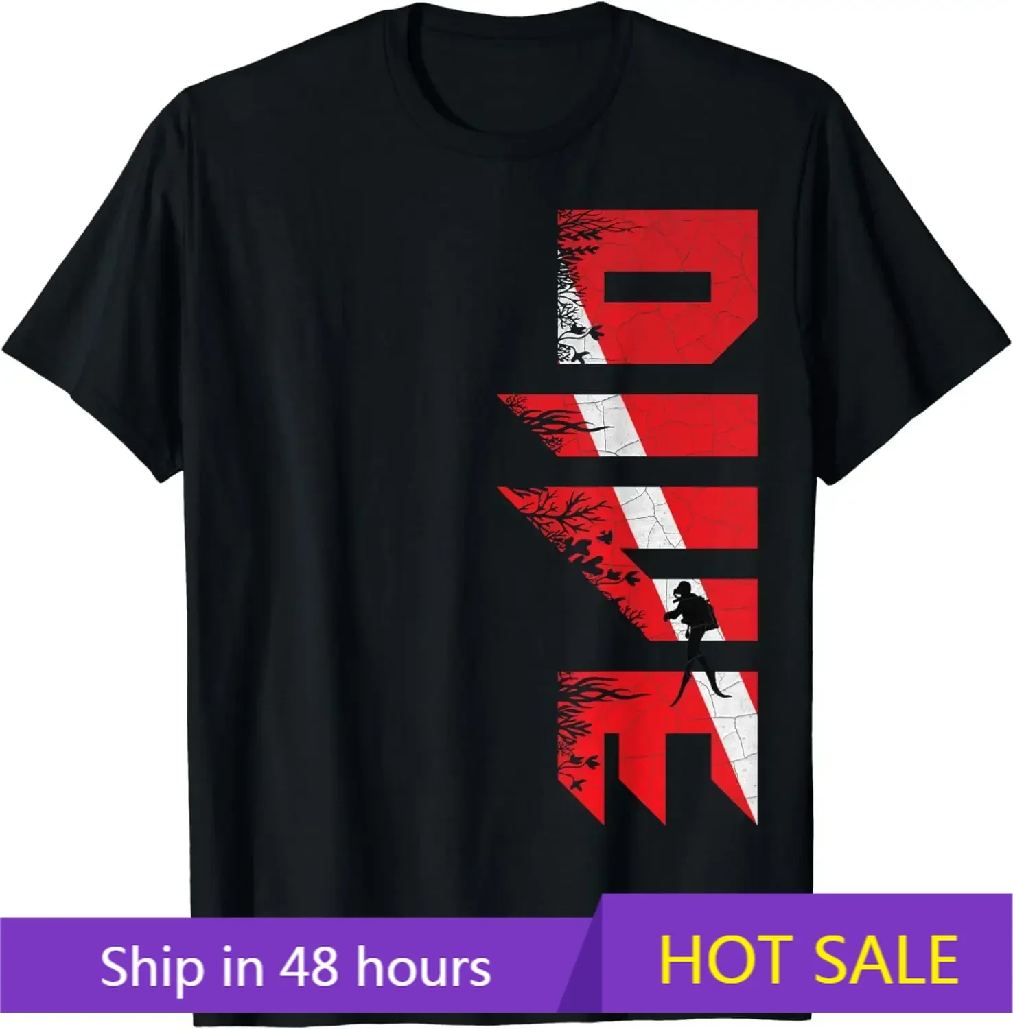 

Scuba Diving Diver Down Flag Scuba Diver Scuba Diving T-Shirt