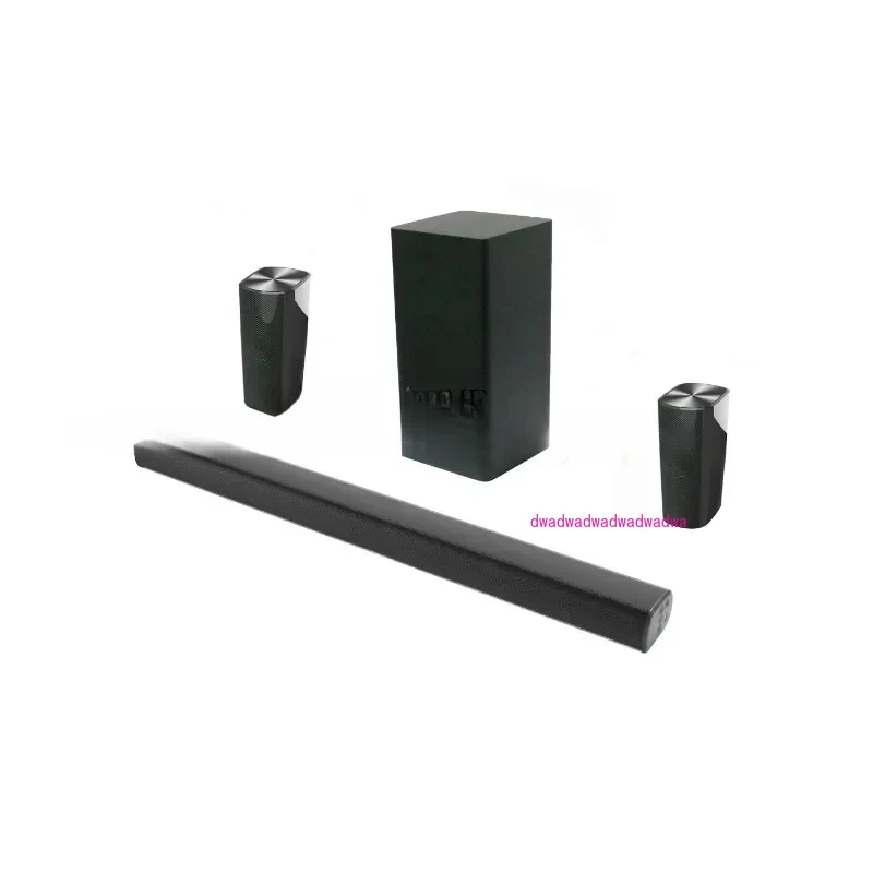 Sound Bar with Subwoofer Home Theatre System for Tv Theater 125W Home Audio Soundbar Speaker 5.1 Wireless Bluetooth Surround