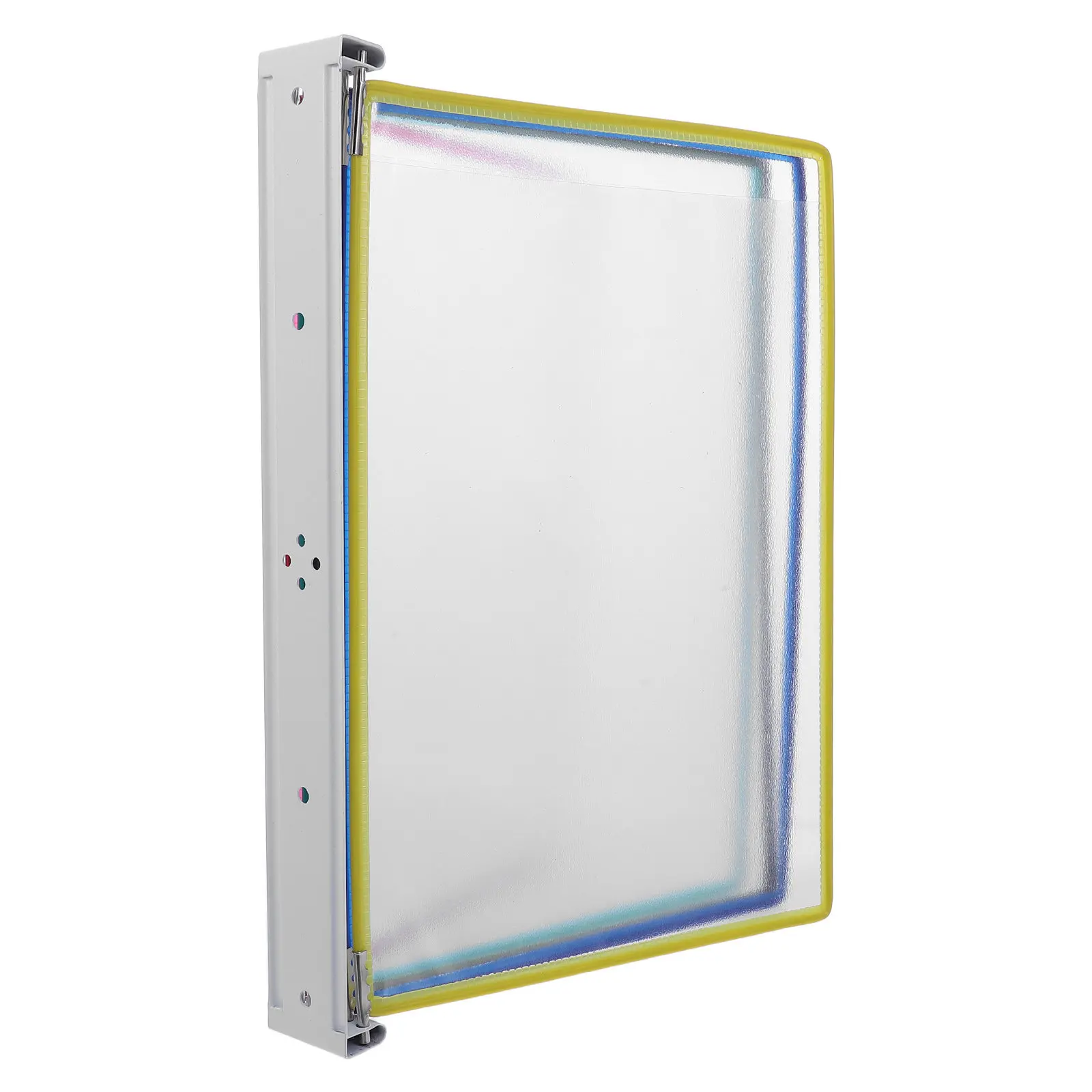 10sheet-wall-mount-document-organizer-double-sided-flip-file-holders-office-wall-reference-rack-letter-size-paper-display-system