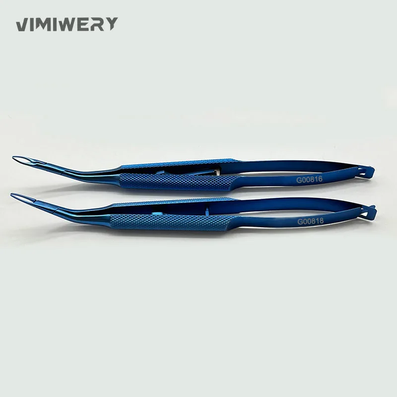 Lens Implantation Forceps IOL Ophthalmic Surgical Instruments