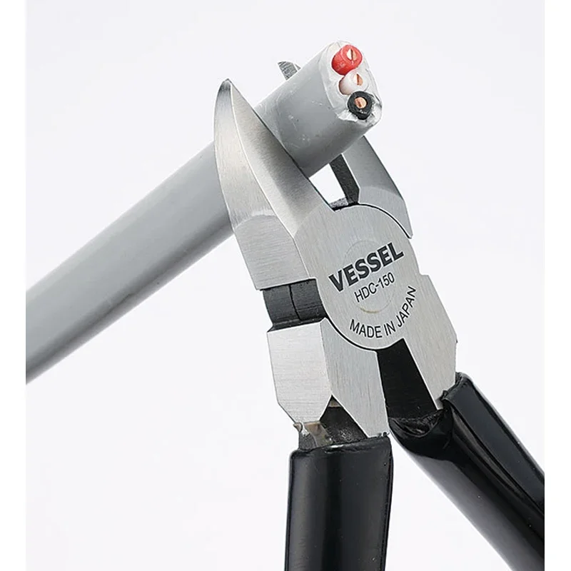 VESSEL Diagonal Cutting Pliers with Power Blades Diagonal Plier Japan Tools HDC-150