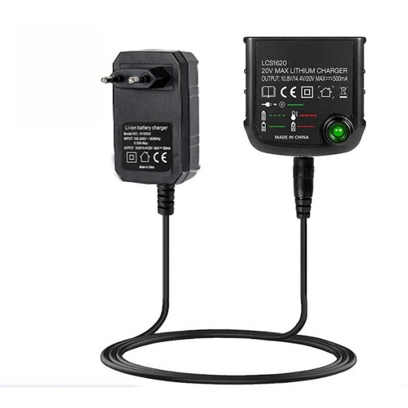 

Black&Decker Charger Compatible with 12-18V Power Tool Lithium Battery LCS1620