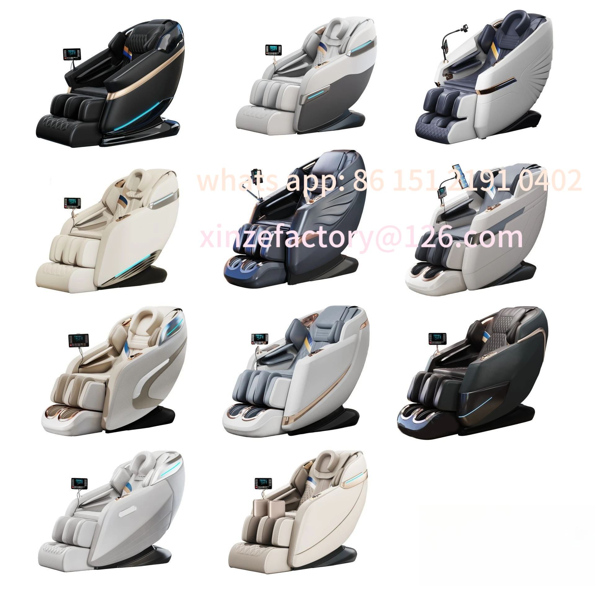 Customizable Massage Chair Home Space Capsule Zero Gravity Electric Smart Full Body Automatic