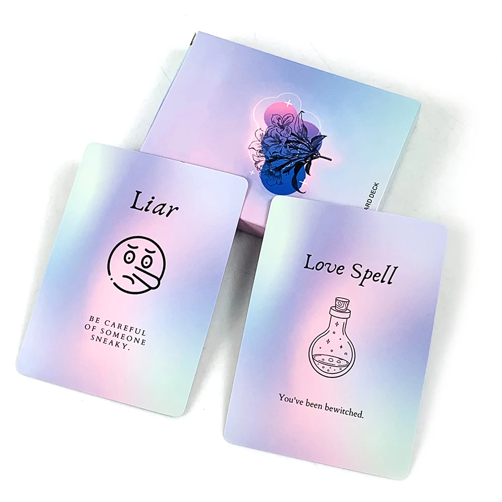 

Изысканные карты Oracle 41, карты Oracle, английская версия, колода для гадания, вечеринки, игры для отдыха, развлечений, карточная игра