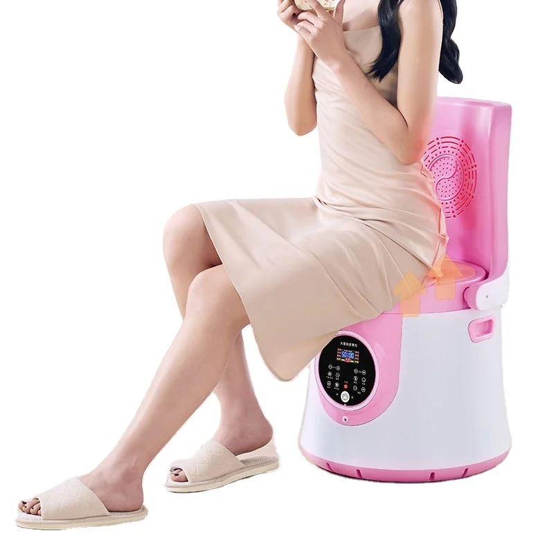 Wholesale Moxibustion Sit Back Moxibustion Instrument Portable Steam Seat Household Steaming Yoni Steam Seat Steamer Body Ce ABS