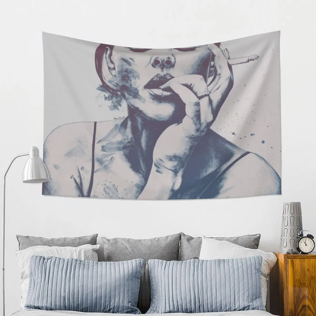 Моника Белдучи сексуальный портрет | рисунок курящей женщины | Тень Гобелен Настенные украшения Обои Гобелен Моника Белдучи сексуальный портрет | рисунок курящей женщины | Тень Гобелен Настенные украшения Обои Гобелен