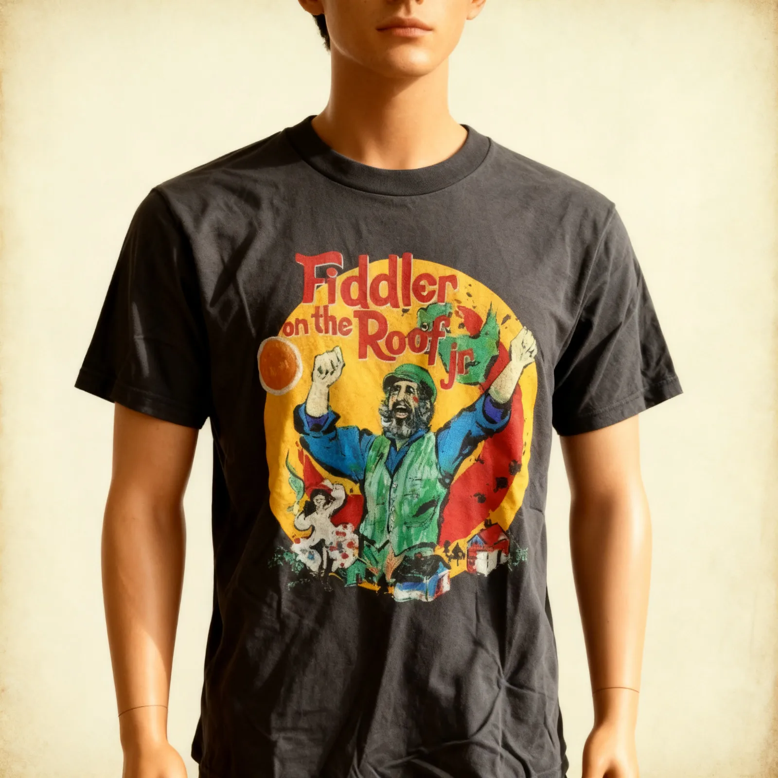 Fiddler On The Roof Jr Abstract Art T-Shirt Cotton Unisex Tee All Sizes