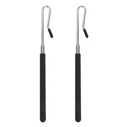2 Pcs Hand Puppet Joystick Control for Puppetry Performance Arm Movement Manipulation Rod Iron Plastic Handle Accessory