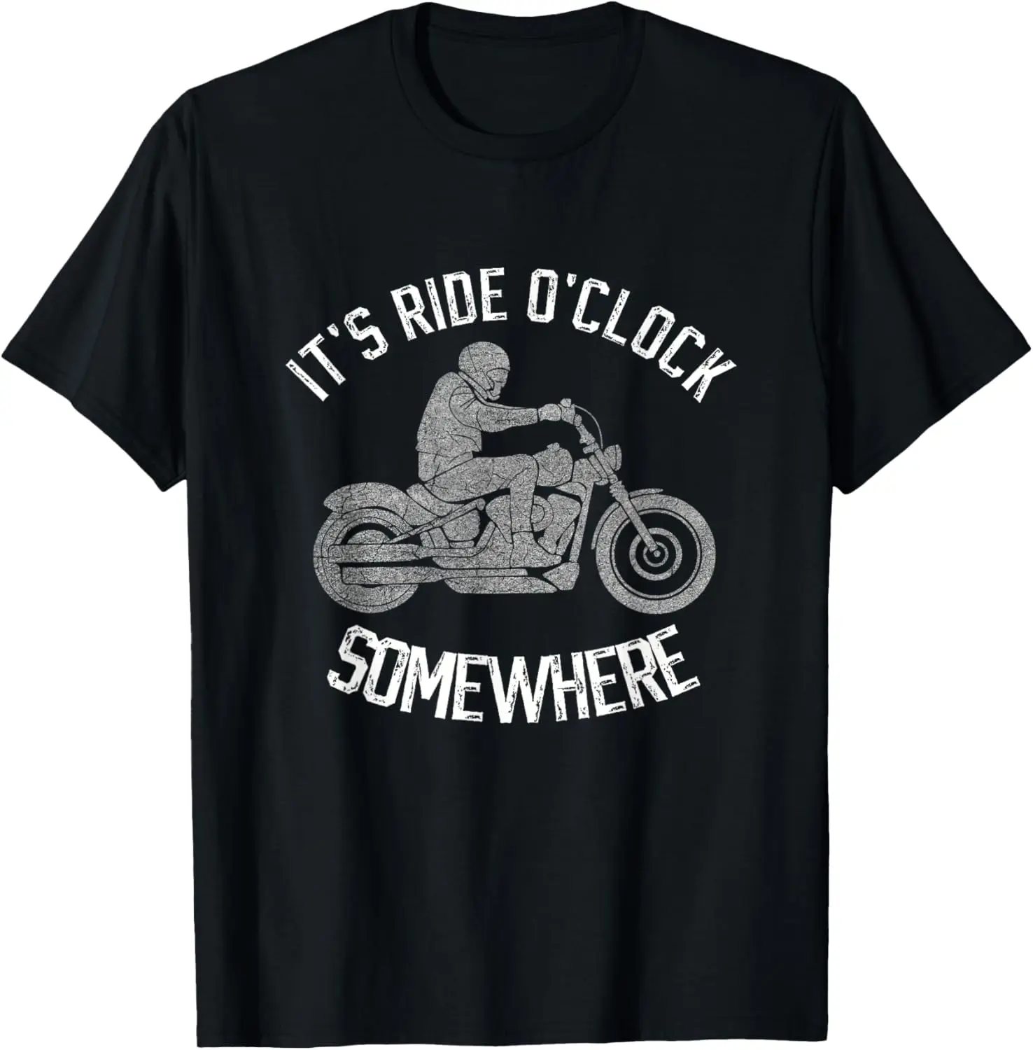 

It's ride o'clock somewhere | Biker Motorcycle T-Shirt