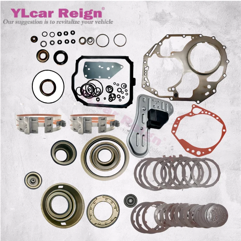 DPO AL4 Automatic Transmission Gearbox Master Rebuild Main Overhaul Kit Clutch Friction Steel Plate Piston Filter for Peugeot