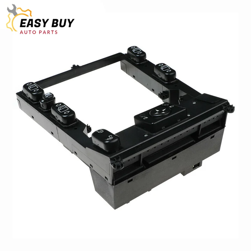 New A1638206910 1638206910 Master Power Window Mirror Switch Fits For Mercedes-Benz W163 ML320 ML500 02-05