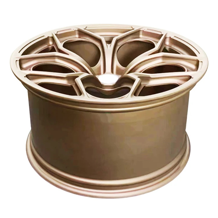 100mm PCD ET40 Cyclone Five Spoke Forged Aluminum Wheel Rims Custom Color For Luxury Compact Cars 5Y Warranty