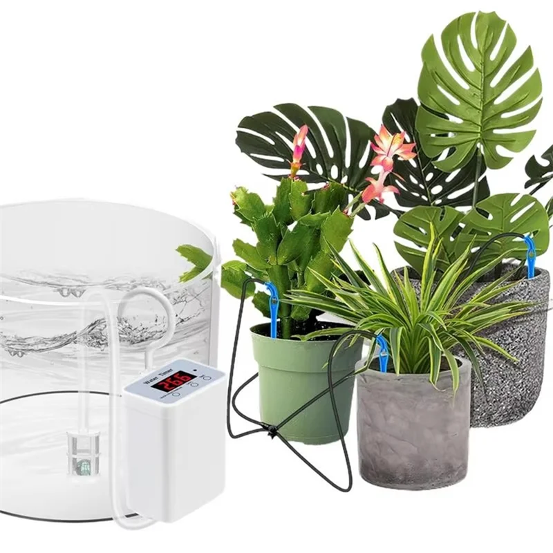 

ABVG-Automatic Watering System - Smart Drip Irrigation Machine With Programmable Water Timer For Plants