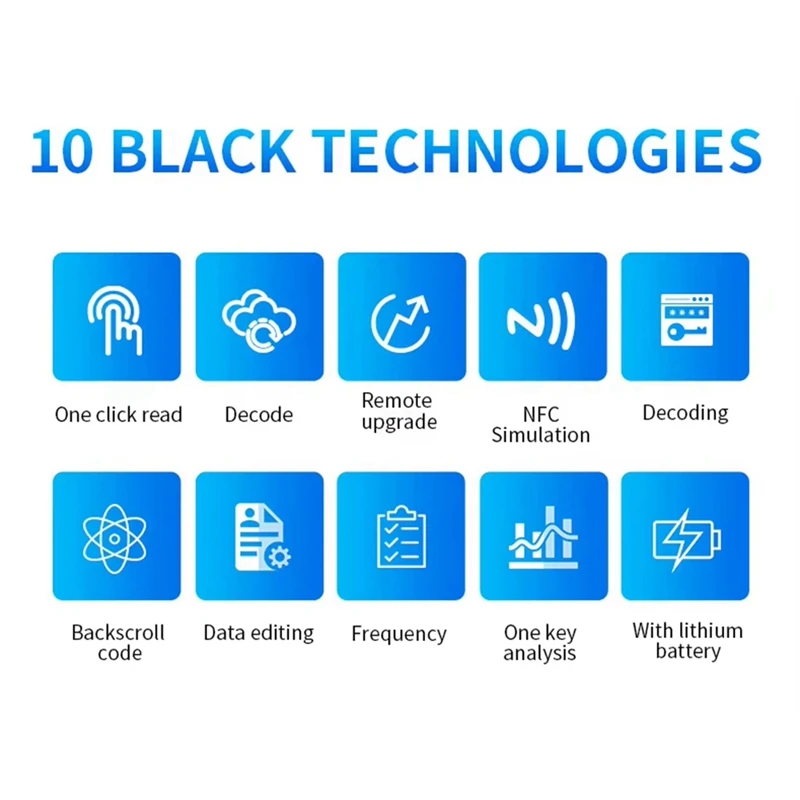 X7 RFID смарт-чип NFC декодер Дубликатор считыватель писатель + 5 * T5577/CUID брелок Tagcopier 125 кГц 13,56 МГц бейдж клонирование карты