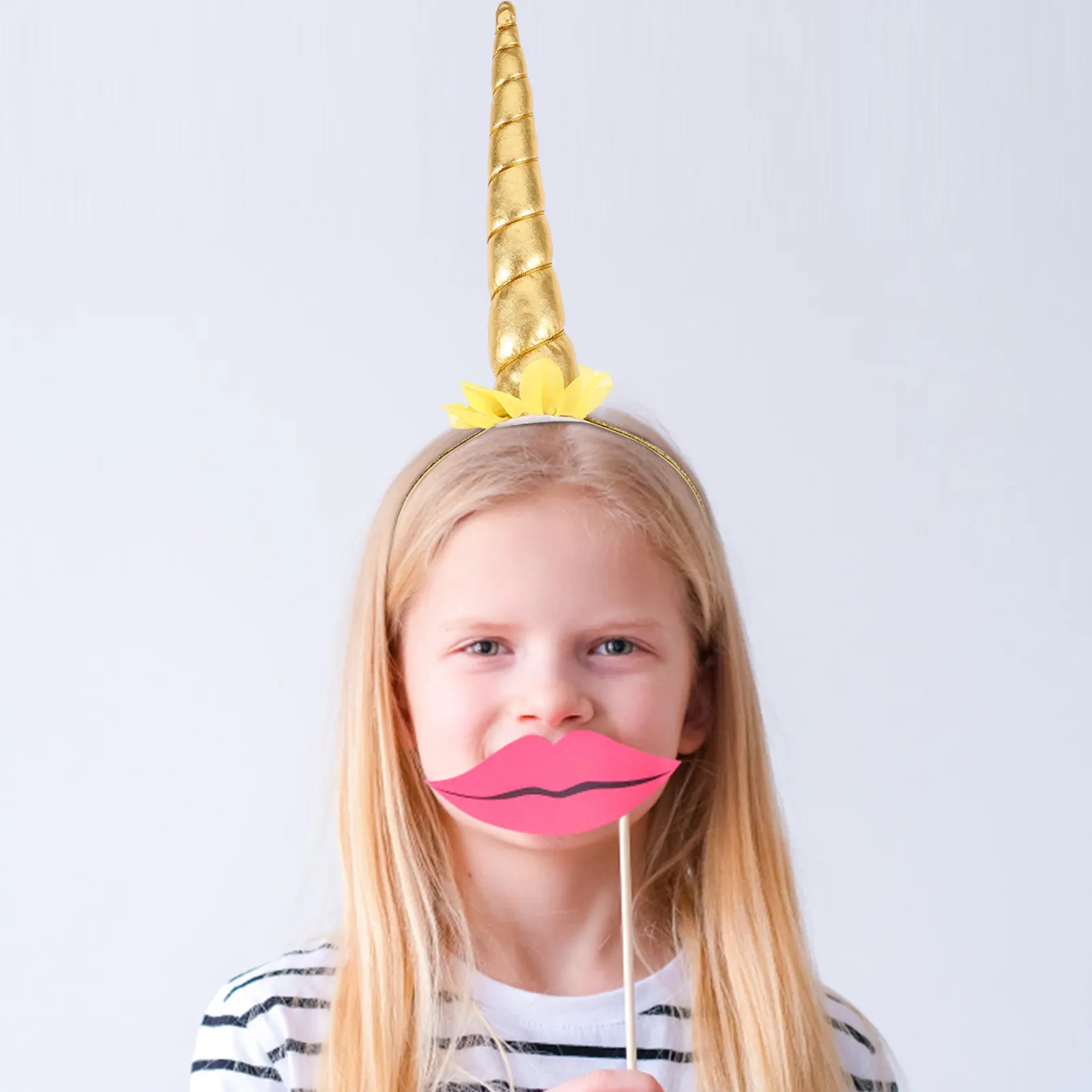 Hair Band Women Headbands Funny Halloween Cosplay Accessory Chic Unicorn Costume Adorable Hairband view 5