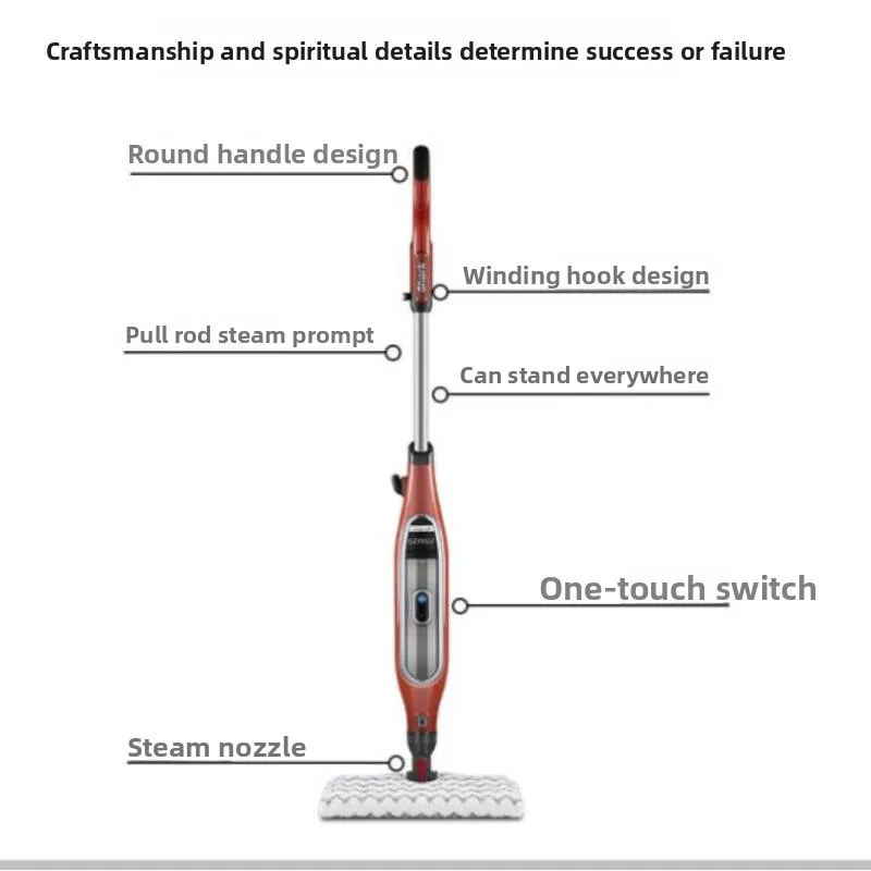 P3 Steam Mop for Home Disinfection Electric Floor Cleaner Non Wireless