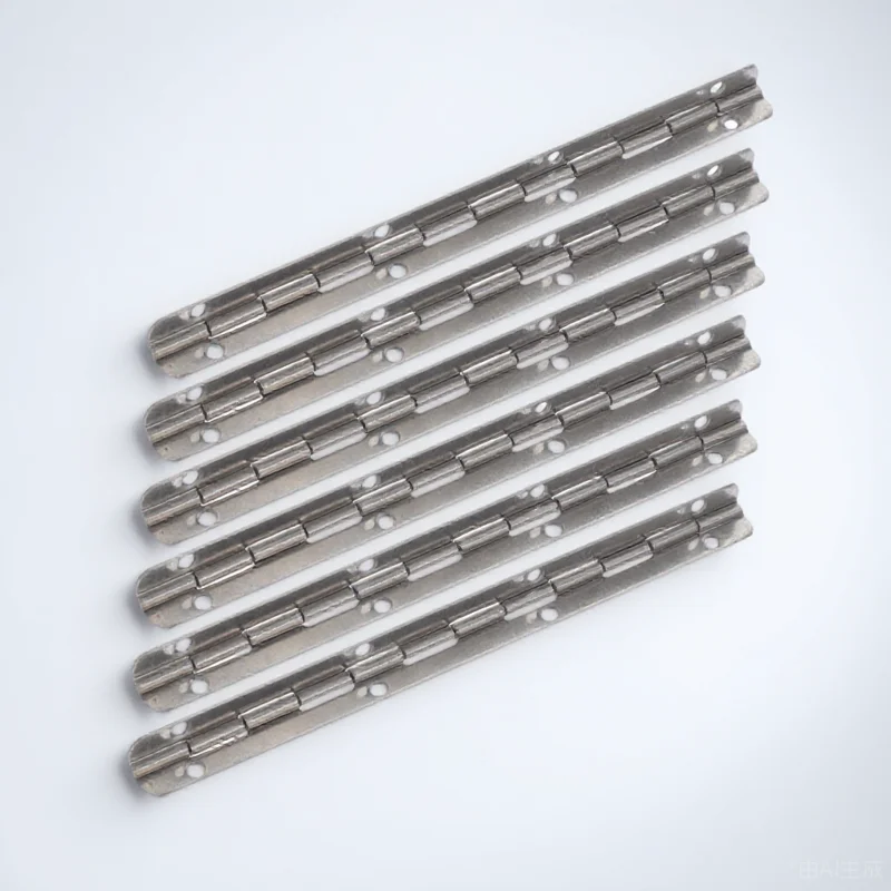 

6pcs Metal For Jewelry Box Wooden Case Long Piano Smooth Surface Craft Small Box Hinges Decorative Hinges For Diy