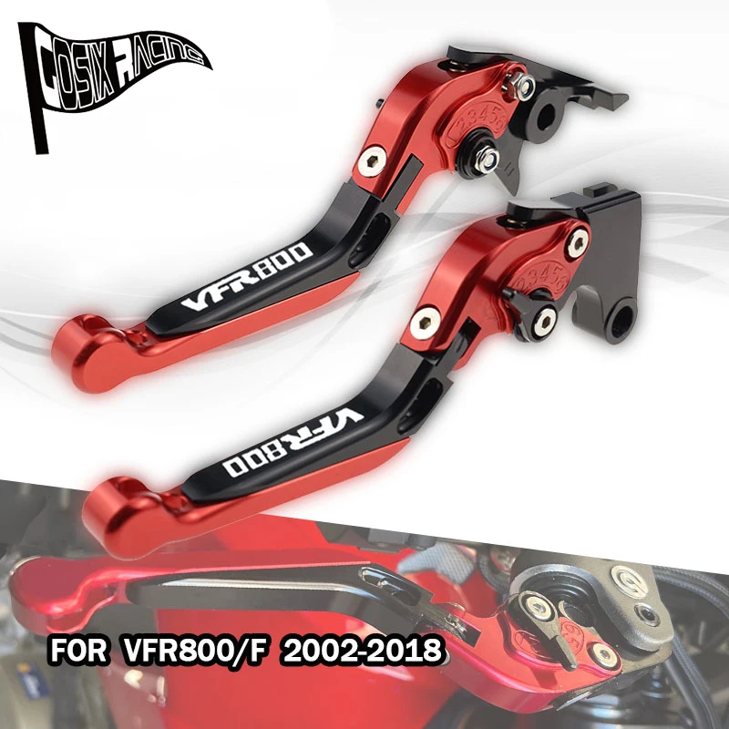 

Fit For VFR800/F 02-18 Folding Extendable Brake Clutch Levers VFR 800 VFR800 F Motorcycle CNC Accessories Adjustable Handle Set