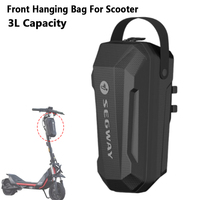Original 3L Bag For Segway Ninebot ZT3/ZT3 Pro E G2 G65 G30 G30D F40 F30 E22 E25 ES2 ES3 ES4 Electric Scooter Front Hanging Bags