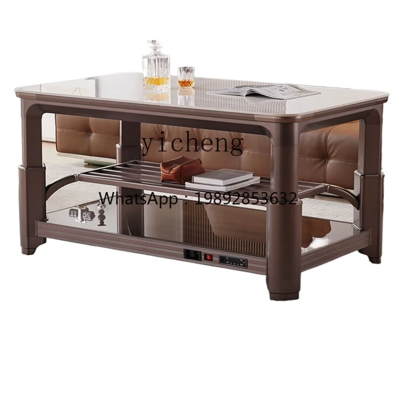 

C1 electric heating table, coffee table, one-piece household living room, roasting table, lifting roasting stove,