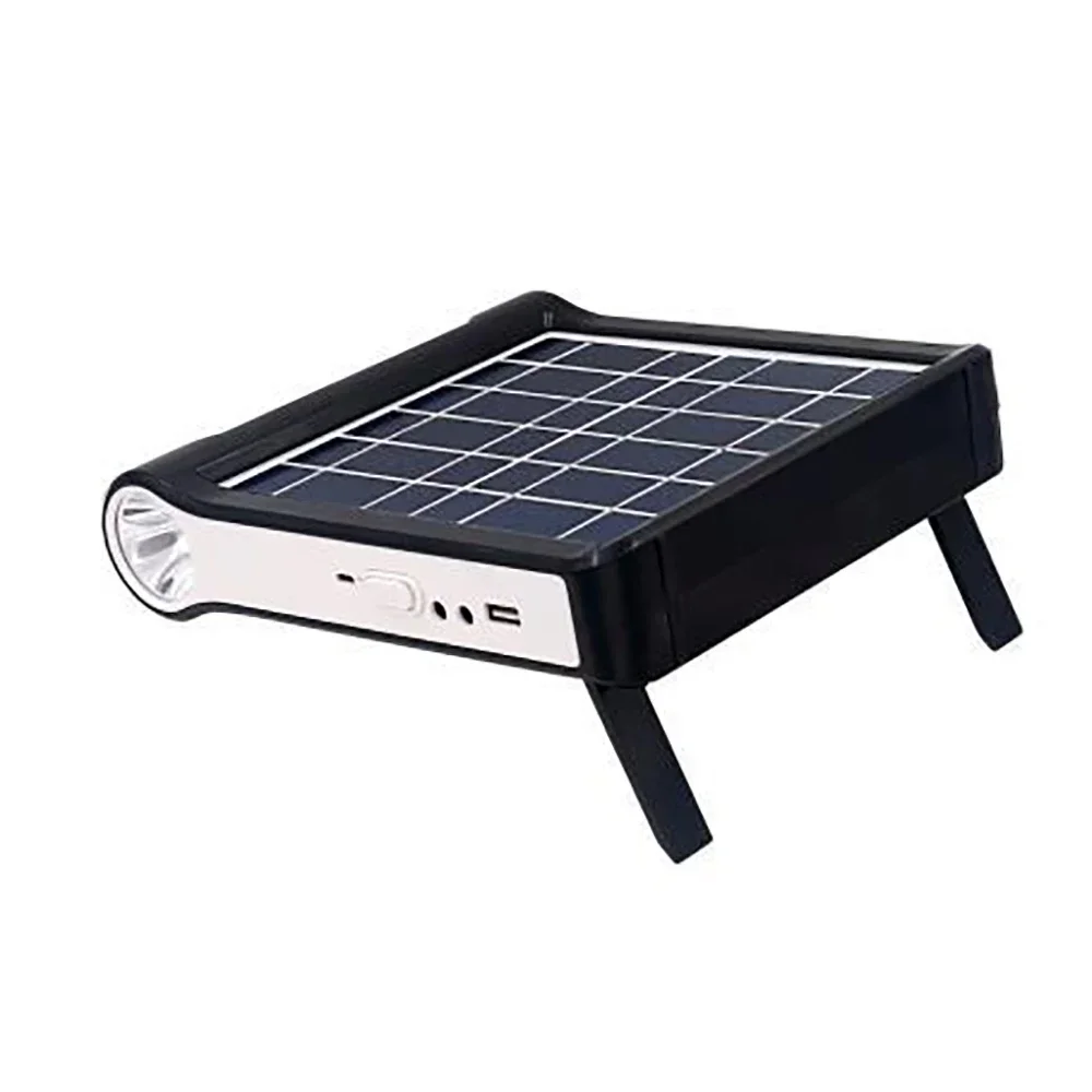 USB Recharge 6V Energy Solar Panel Power Storage System Kit Emergency Camping With Lighting Portable Home Solar Energy Outdoor - Image 4