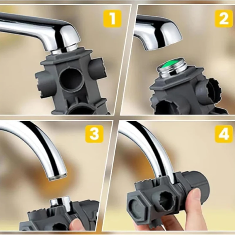 1-10PCS Multifunctional Faucet Spanner Kitchen Sink Bubbler Universal Unscrewing Device for Spout Removal Kitchen Accessory