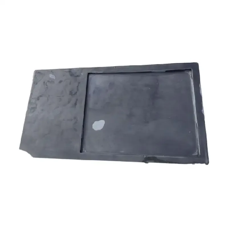 Stone material, single-layer integral tea tray, stone tea sea, ribbon pattern, drainage, household retro tea set, inkstone