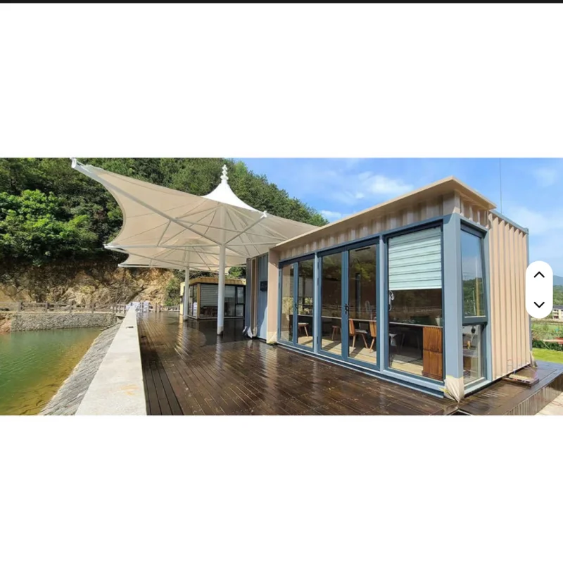 2026 OEM المعيشة المحمول المحمولة الجاهزة منزل صغير وحدات توسيع للطي فيلا المقصورة الجاهزة الحاويات ساندويتش لوحة #1