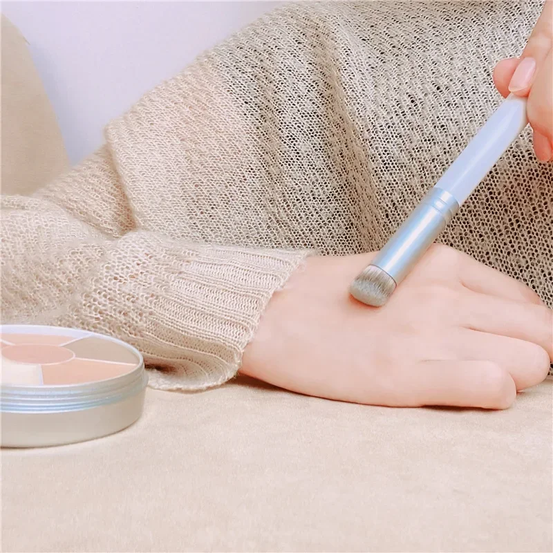 Concealer Make-up Kwasten Ronde Precisie Verbergen Acne Marks Donkere Kringen Tongborstel Make-up Gereedschap Make-up Kwastenset